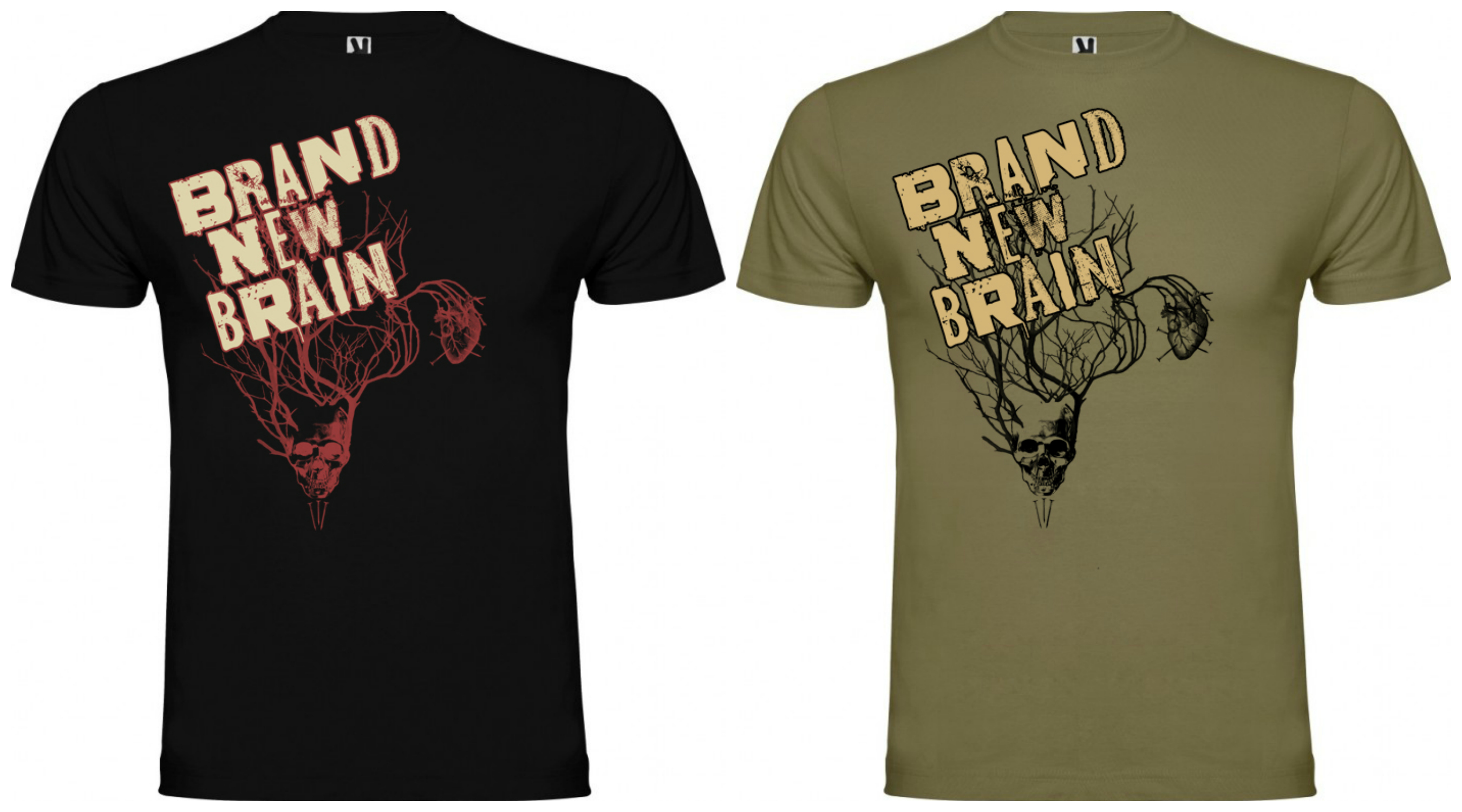 Nuevas camisetas de Brand New Brain